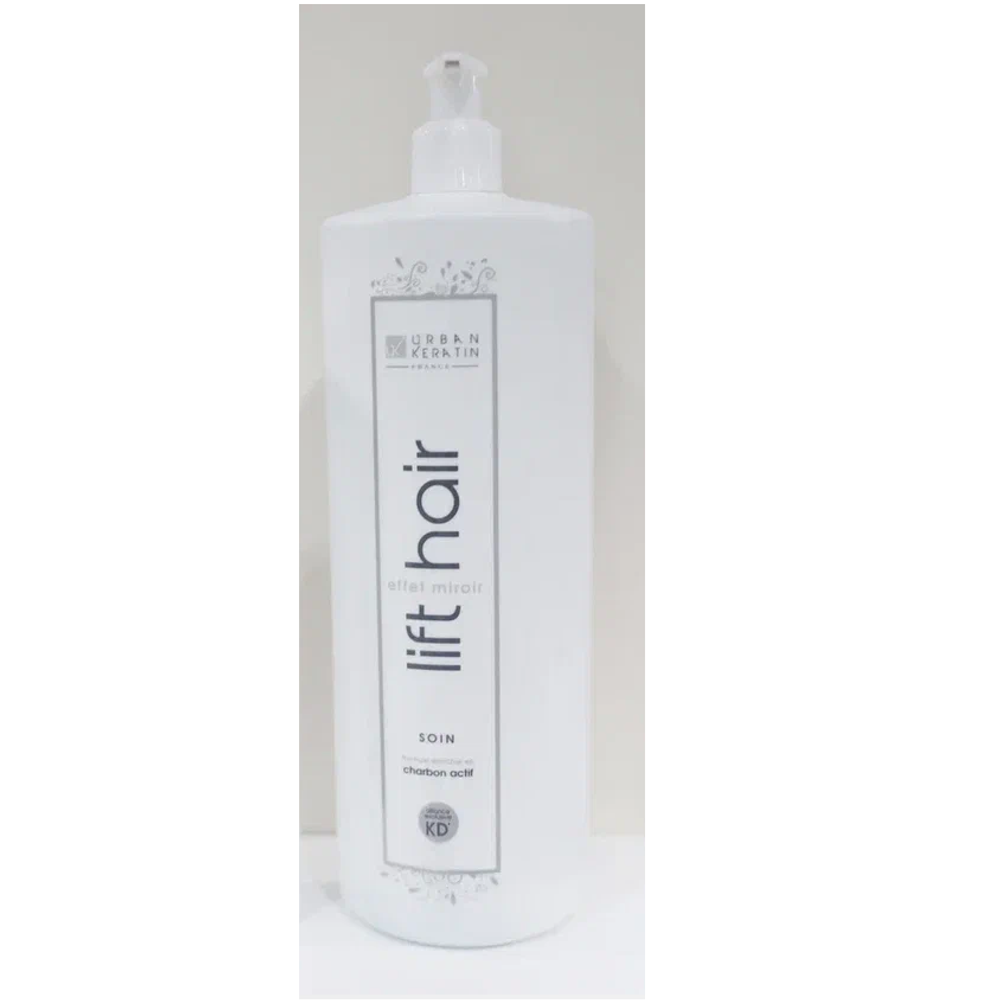 Смываемый уход Urban Keratin Lift hair Mirror effect для эффекта зеркального блеска волос 1000 мл