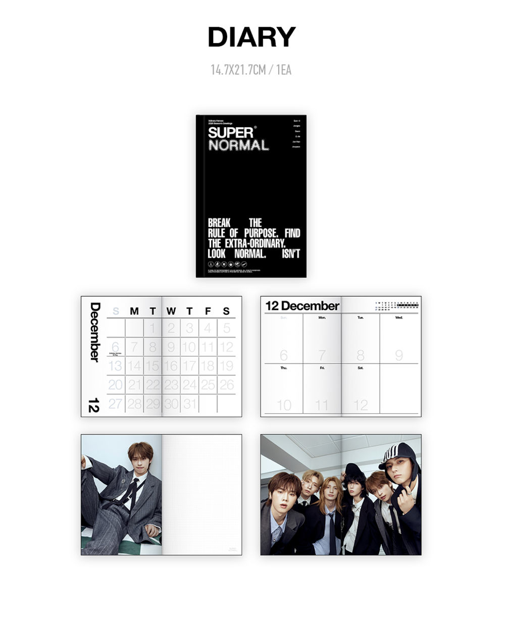 Набор Xdinary Heroes - 2026 SEASON'S GREETINGS [SUPER NORMAL]