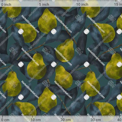 Груши на зелёном by Rina Grinchik 492 DPI