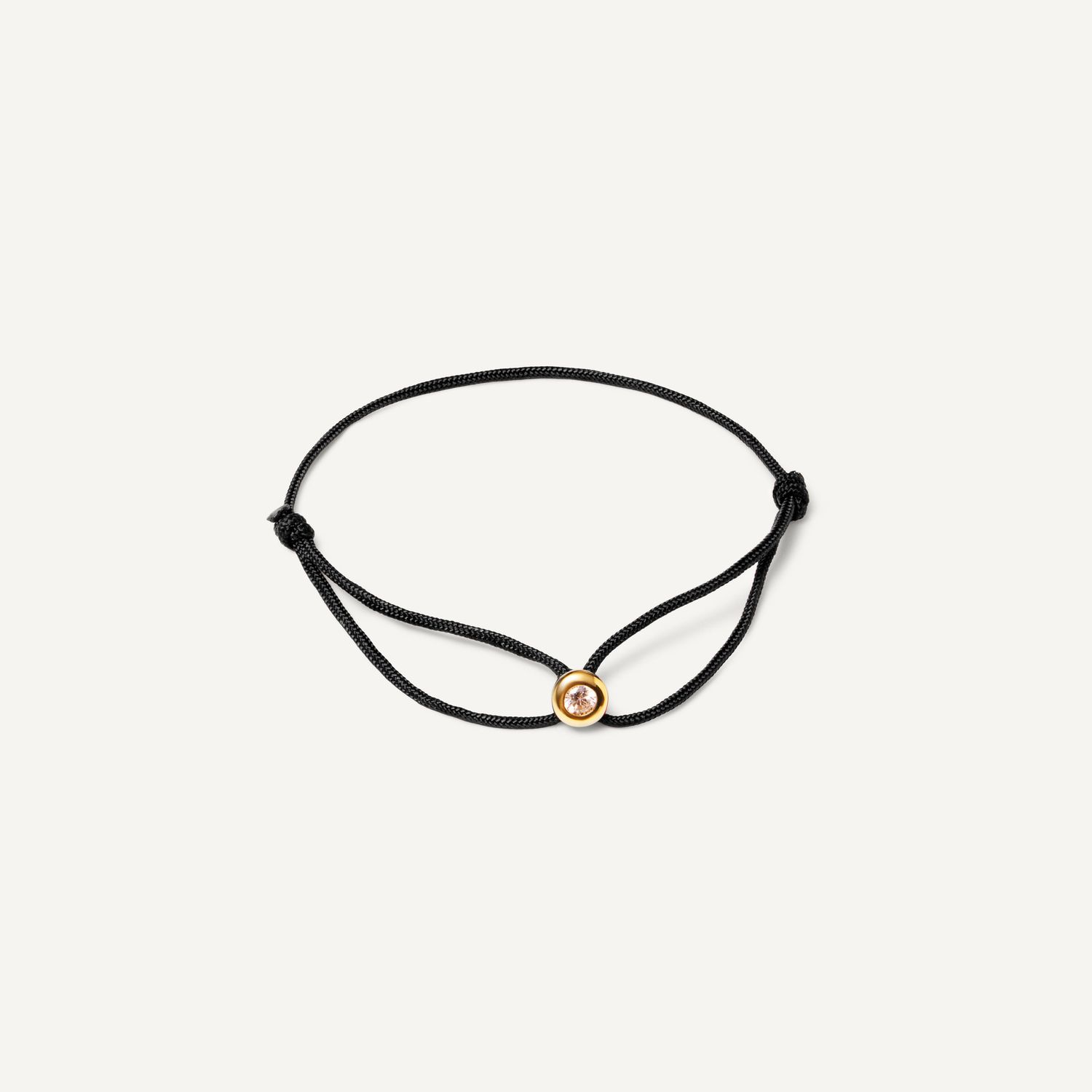 Браслет Drop On a Lace - Black