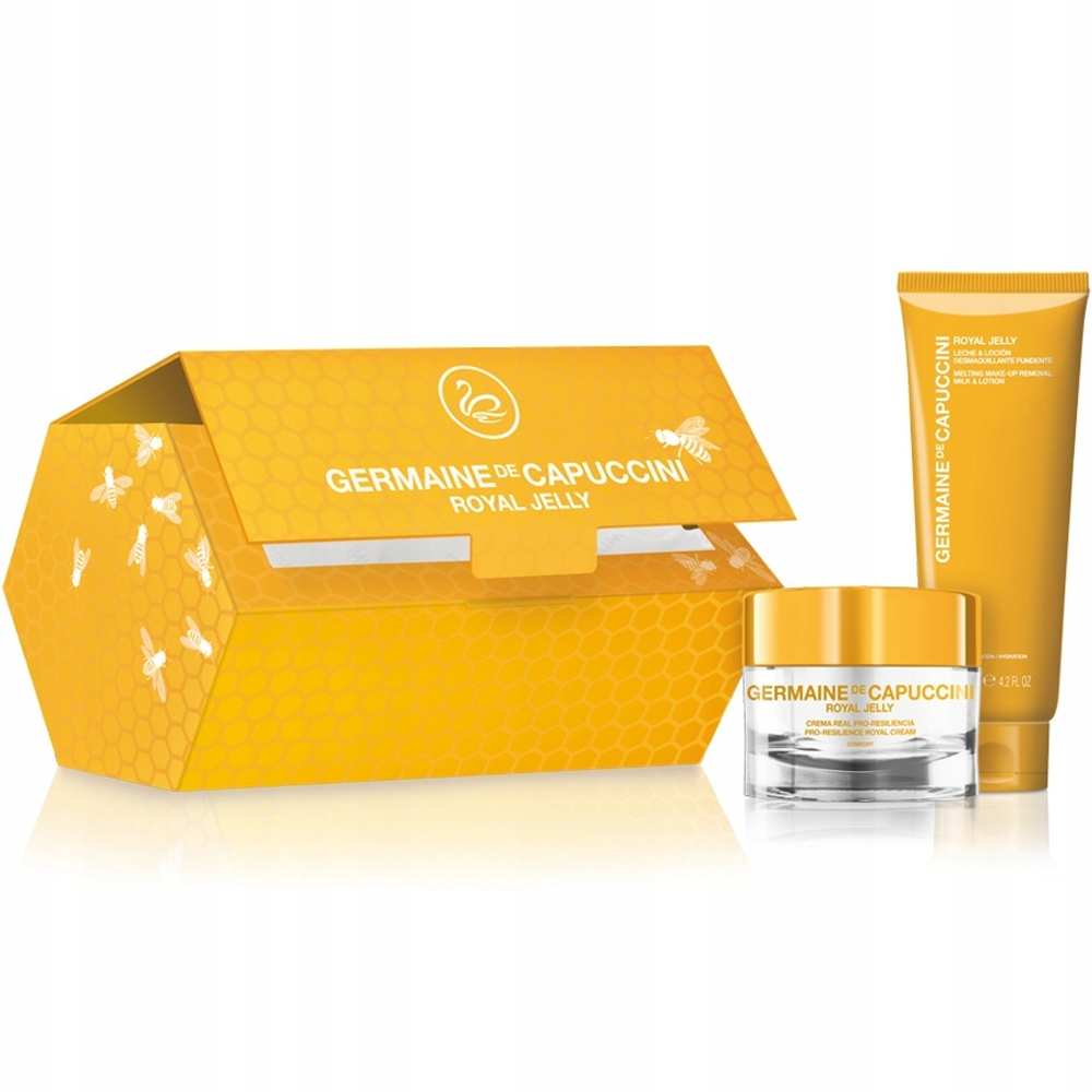 GERMAINE DE CAPUCCINI Royal Jelly Comf Cr 50 ml+Milk &Lot 125ml