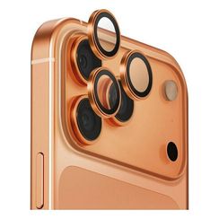 Защитное стекло для камеры Uniq OPTIX Camera Lens AluGuard для iPhone 17 Pro/17 Pro Max (IP6.3P-6.9P(2025)-ALENSSAMB) Sunset Amber