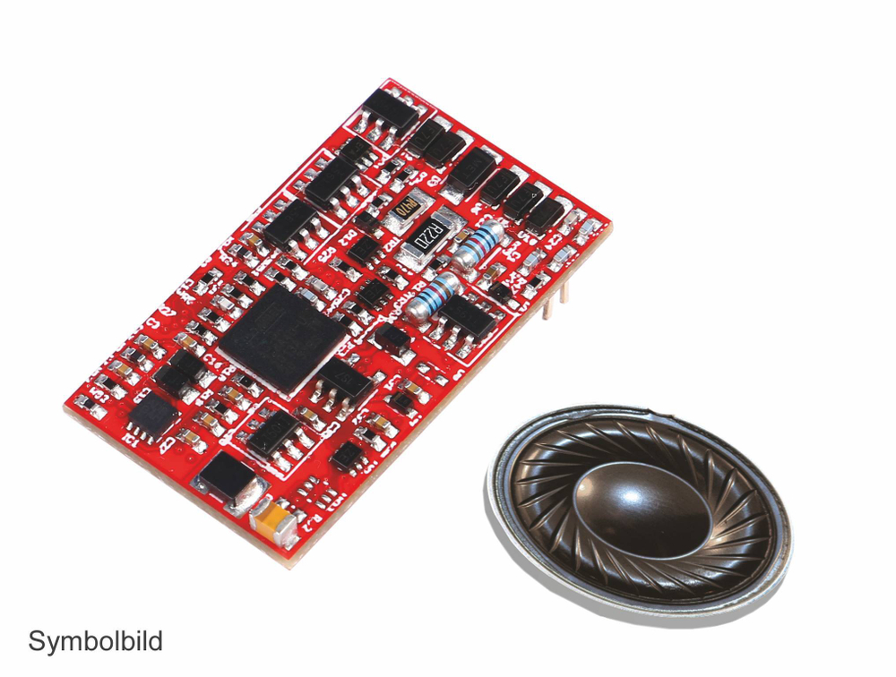 Звуковой декодер PluX22 с динамиком для V200 DR