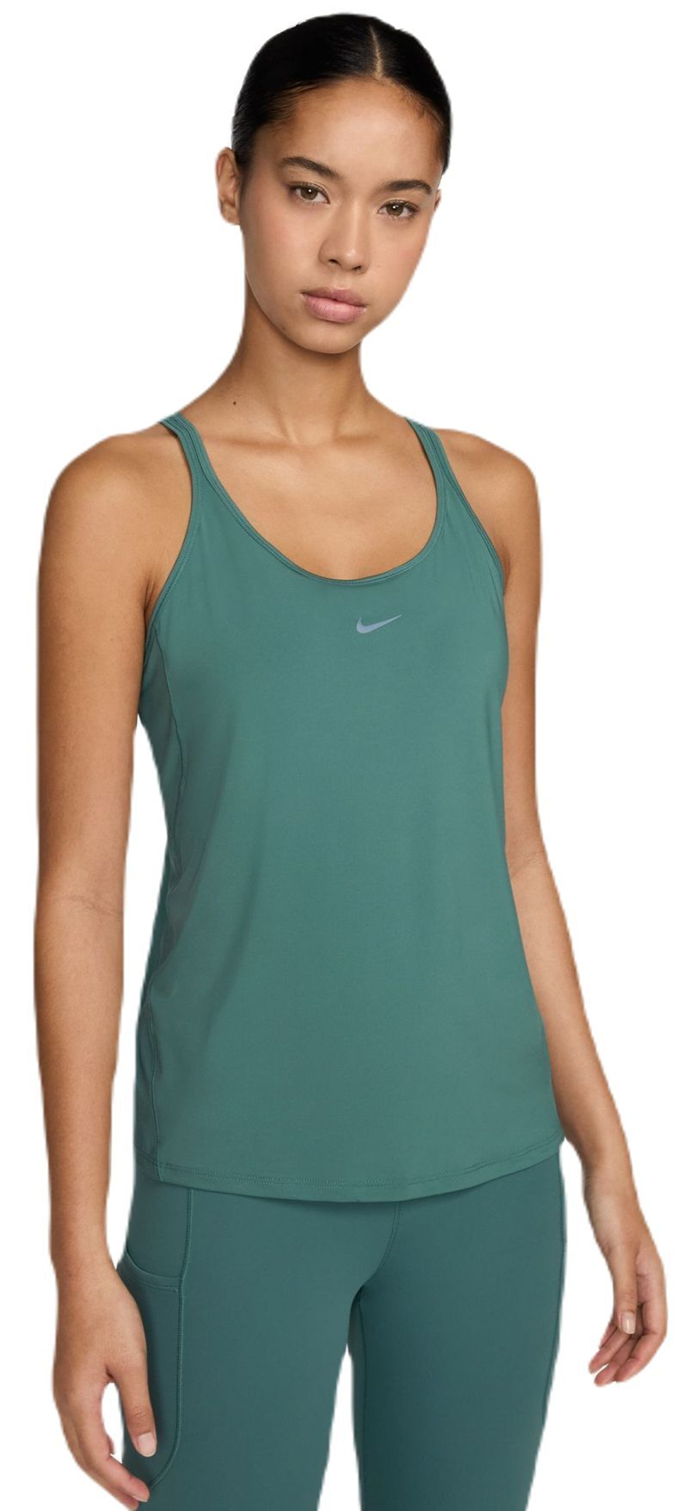 Топ теннисный Nike One Classic Dri-Fit Tank - bicoastal/black