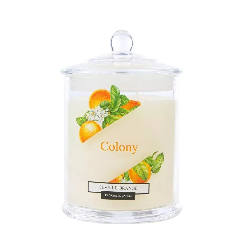 Wax Lyrical - Ароматическая свеча Colony 10х14,3см 48ч Lemon Grove / артикул   COL0206  / GTIN 5015802229332