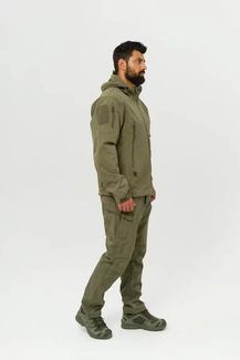 Костюм тактический утепленный Softshell Олива