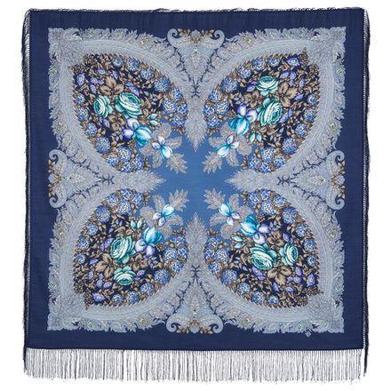 Павловопосадский платок На гребне волны 1735-1