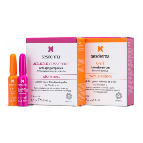 Sesderma TREATMENT FLASH PEELING + FIRMING | НАБОР ДЛЯ ДОМАШНЕГО ПИЛИНГА «ЛИФТИНГ»