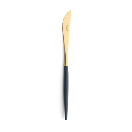 Нож для стейка, blue/gold, 22,5 см x 1,5 см, GO.32BLEGB