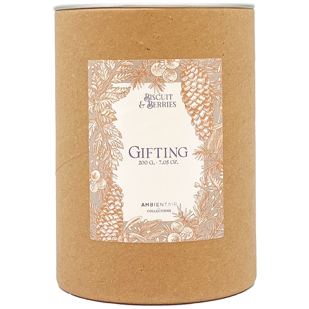Свеча ароматическая Gifting, Bisquit&Berries, 40 ч