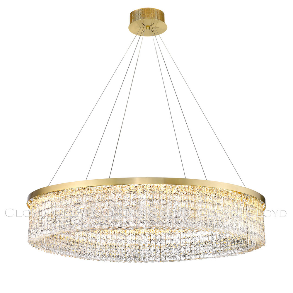 Люстра Cloyd PERGAM C1 / Ø80 см - латунь (арт.11187)