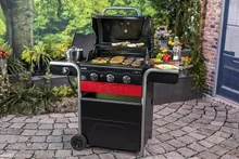 Угольный и газовый гриль Char-Broil Gas2Coal Hybrid 3B, 4 горелки