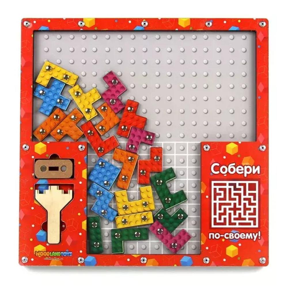 065302/Головоломка "Тетрис магнитный. Конструктор"/105