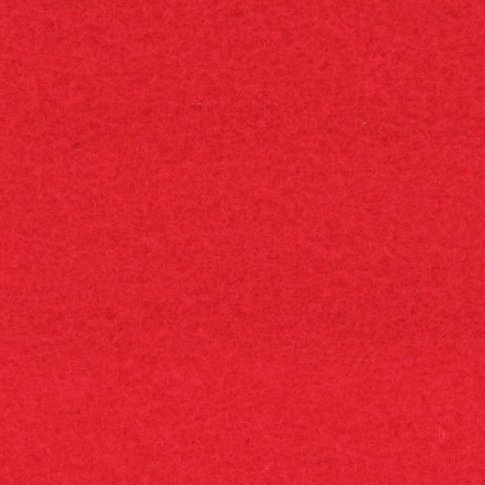 Выставочный ковролин ЭКСПОКОЛОР Красный, ширина 2м, рулон 100 кв.м