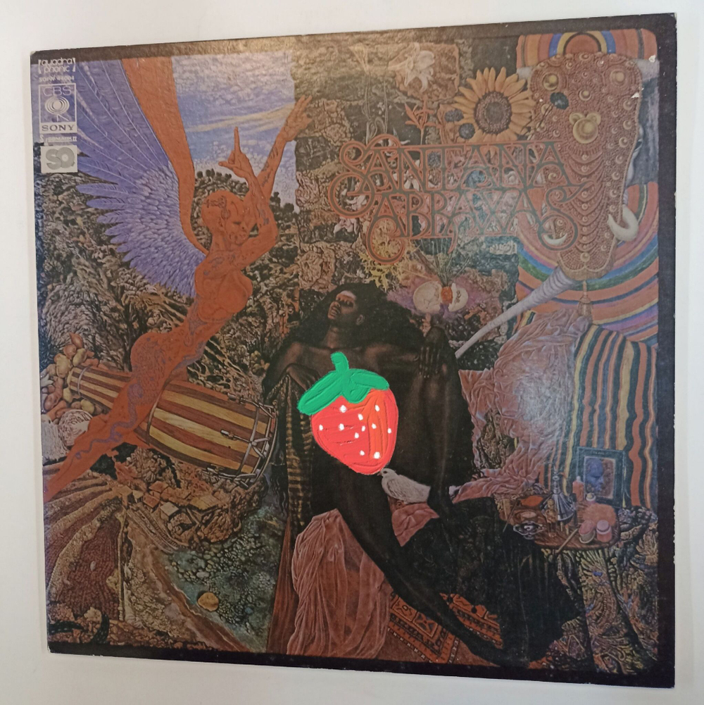 Винтажная виниловая пластинка LP Santana Abraxas (Japan 1974)