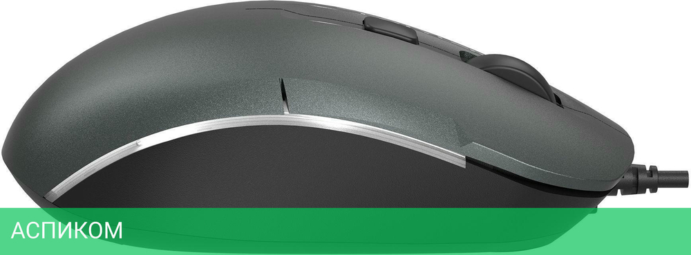 Мышь A4Tech Fstyler FM26 серый/черный/Smoky Grey