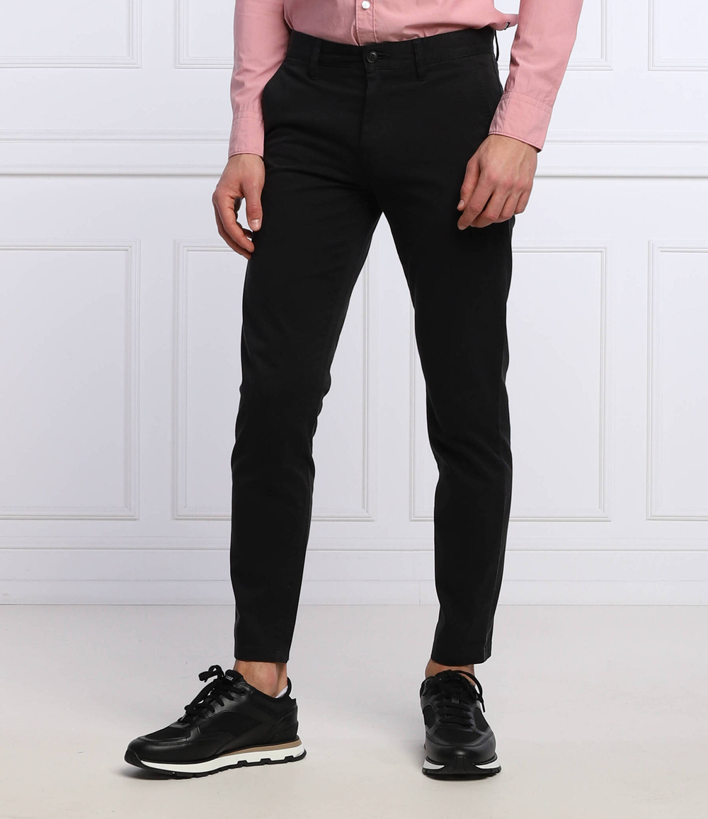 чиносы schino-taber BOSS ORANGE - черный(50470797)