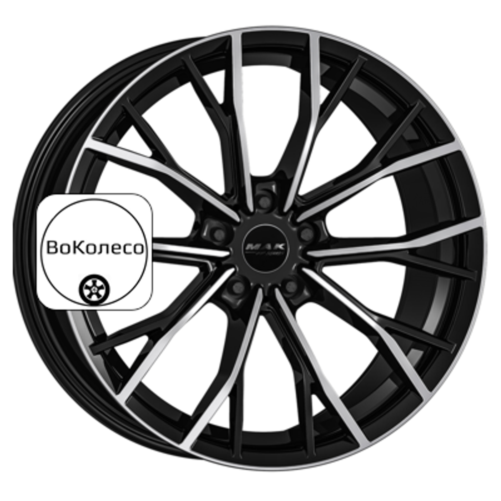 8x18/5x112 ET30 D66,6 Mark Black mirror MAK