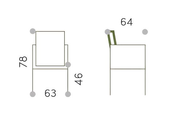 Кресло плетеное с подушками Elba
