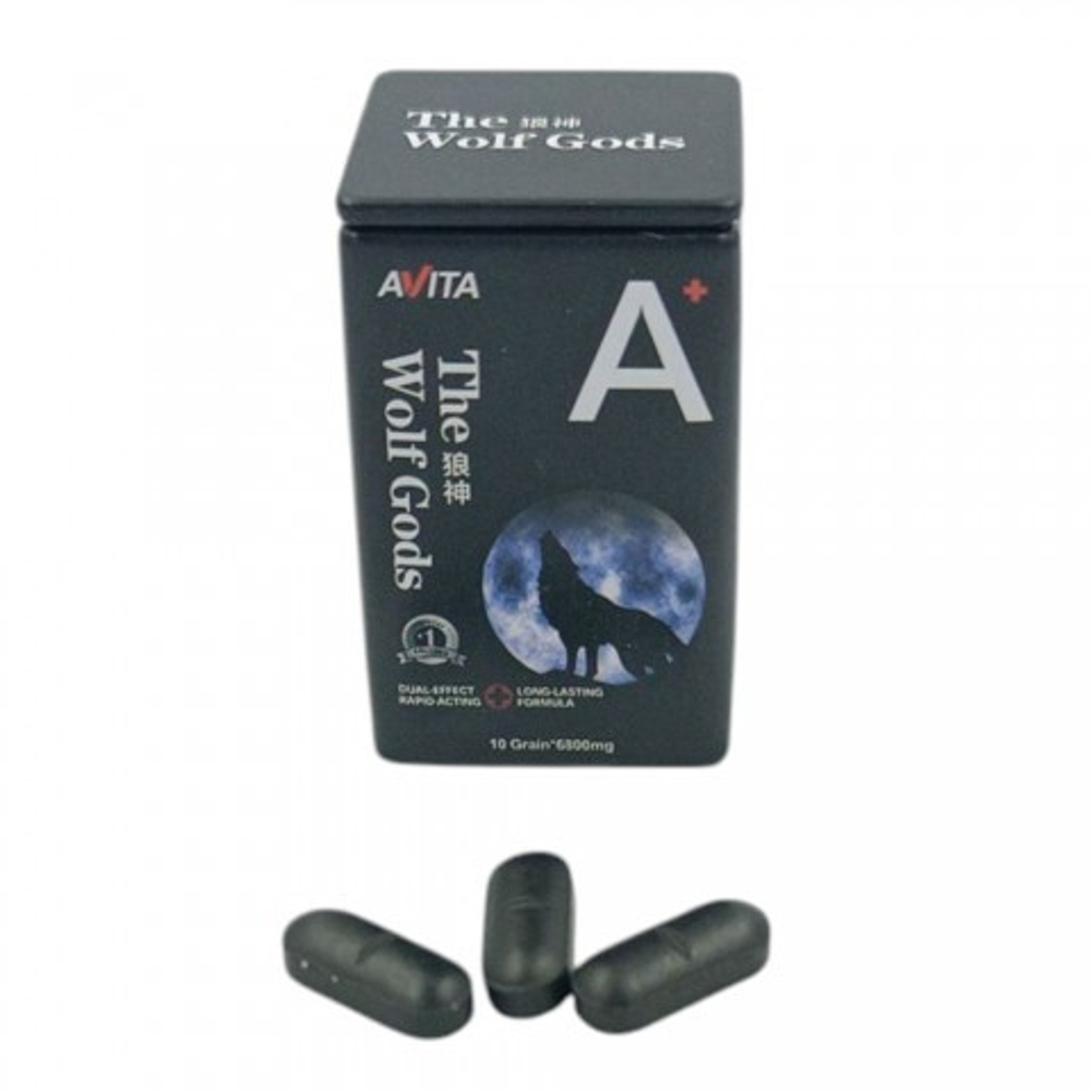 Средство для продления эрекции The wolf Gods (10 таблеток)