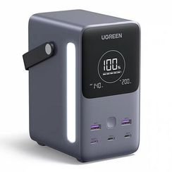 Внешний аккумулятор Ugreen PB770 48000mAh 300W (25286) серый