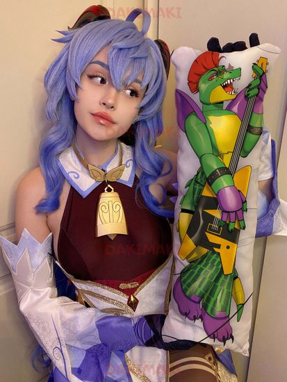 Мини дакимакура Монти из ФНАФ Пять ночей с Фредди арт. M0858, 60х20 см