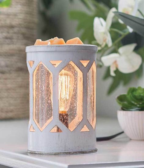 Аромасветильник настольный Арбор и лампа Эдисона, Candle Warmers