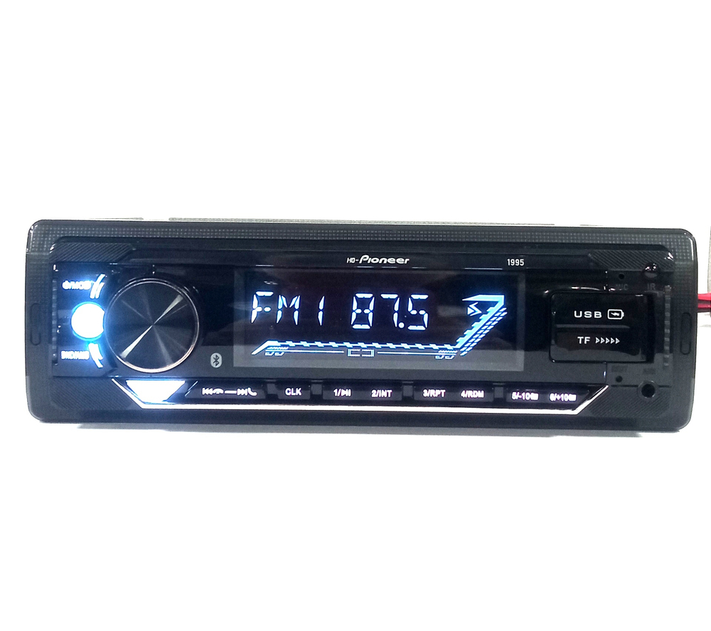 Автомагнитола FM/BT/USB/TFplayer HD-Pioneer-1995 Bluetooth