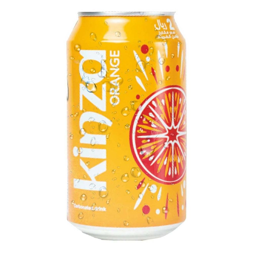 Газ.напитки "Кинза" Оранж 0,36л
