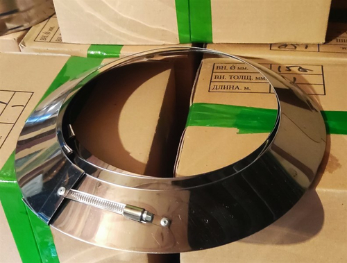 Косынка 200 мм нерж. ECOFLUE