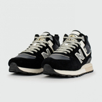 кроссовки New Balance 574 Mid x Stone Island Black / White Winter