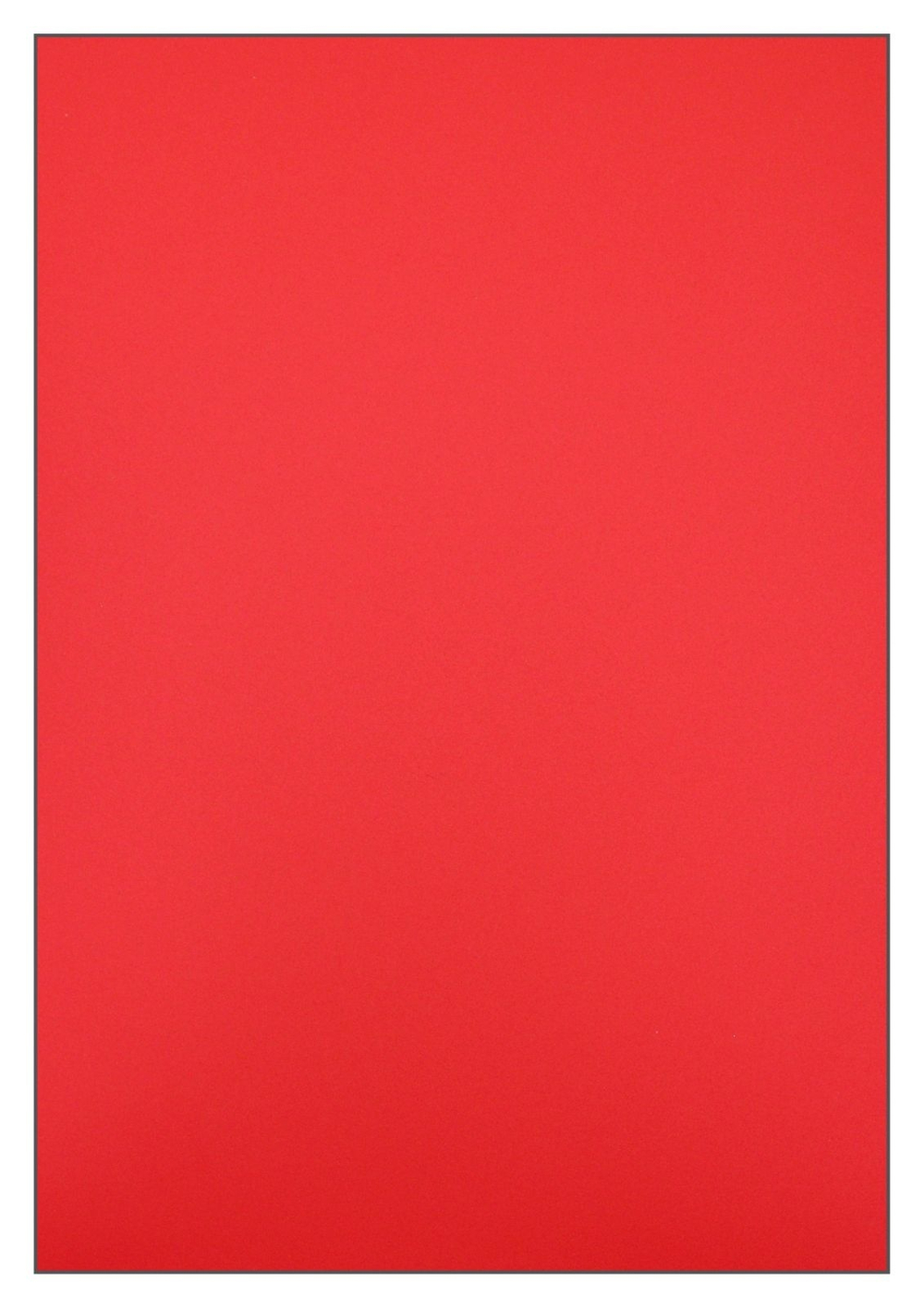 Обложка А4 РеалИСТ "PVC" 400мкм, красный непрозрачный пластик, 100л.