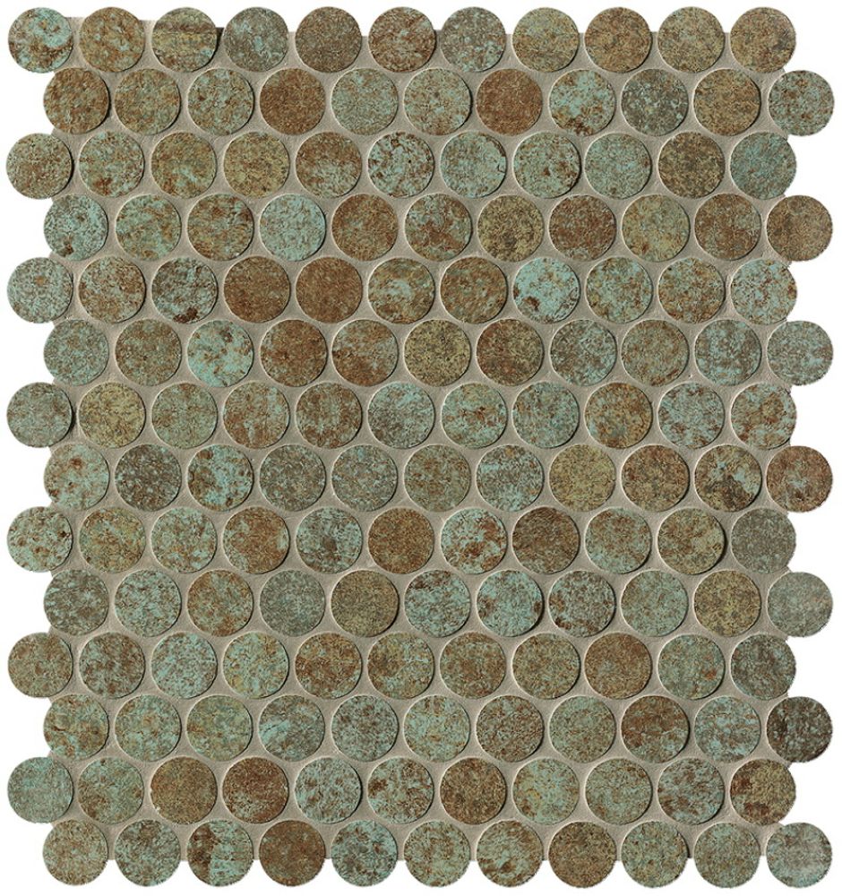 Мозаика Sheer Deco Rust Round Mosaico 29.5x32.5