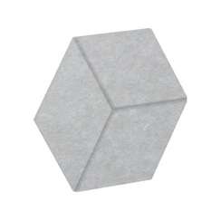 AcustiX Настенная панель шестигранная (3 луча) VE.NP-6G3LU-200 Зимний Лес 400*346*12(сторона 200мм)