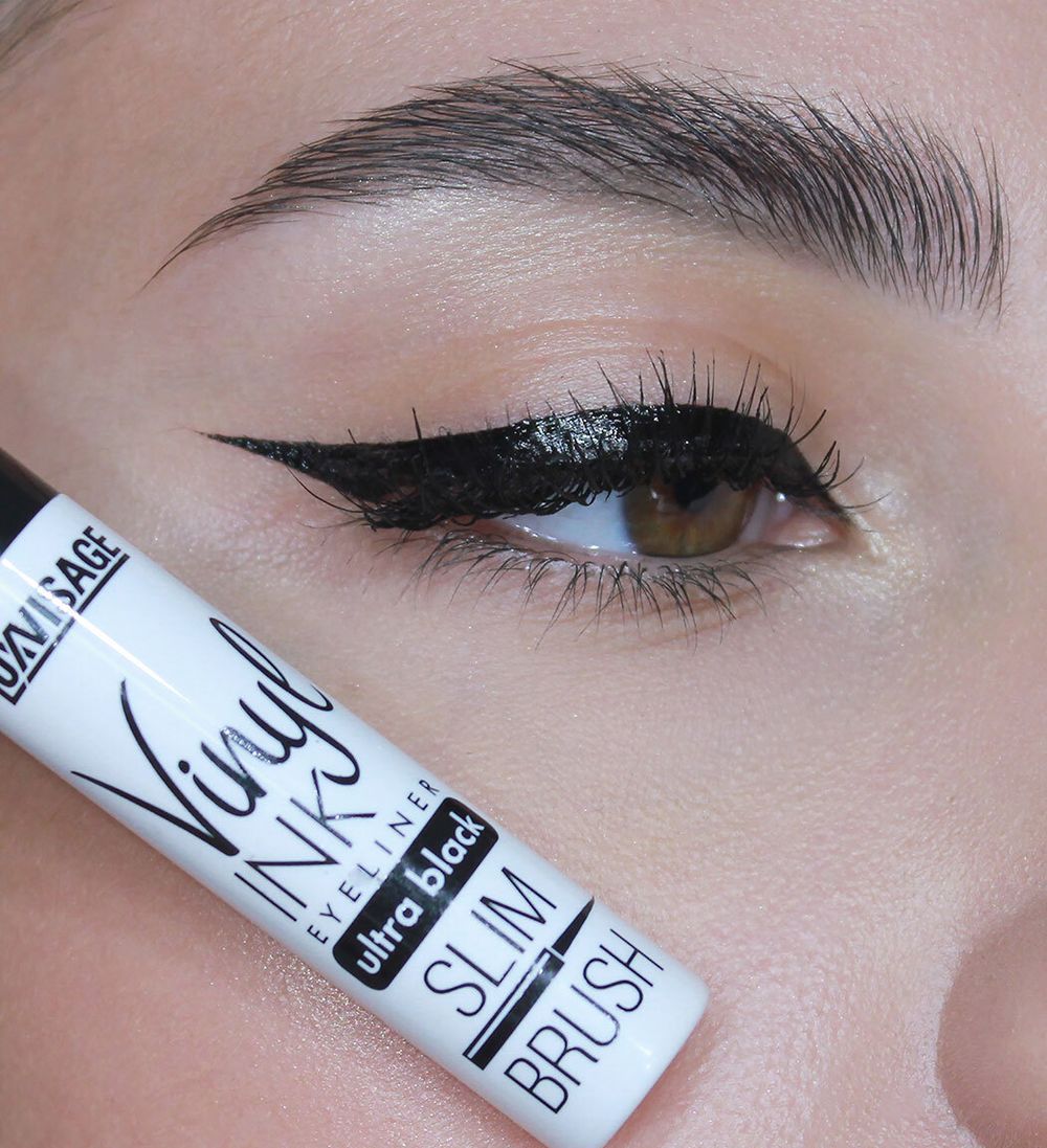 Подводка для глаз LuxVisage Vinyl INK Eyeliner Ultra Black