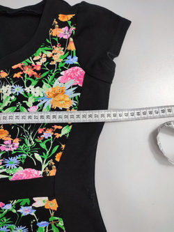 Платье комбинированное 42-44 размер