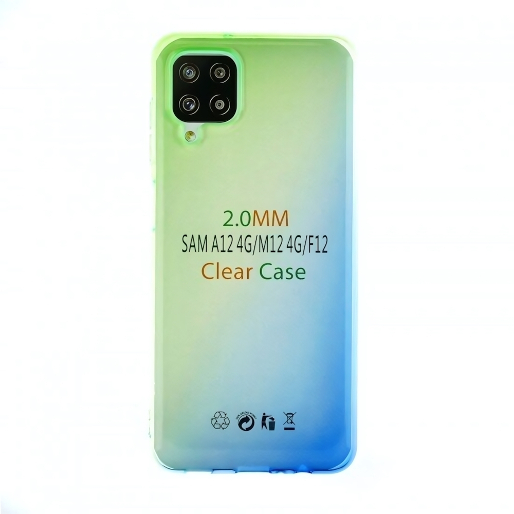 Чехол для Samsung Galaxy A12/M12 Градиент, ТПУ, 012962