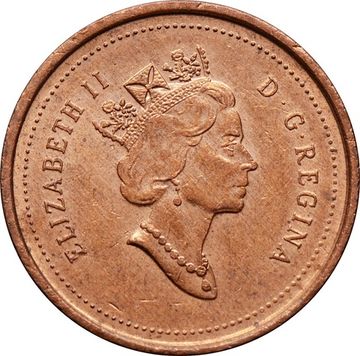 1 цент 1997-2003 Канада