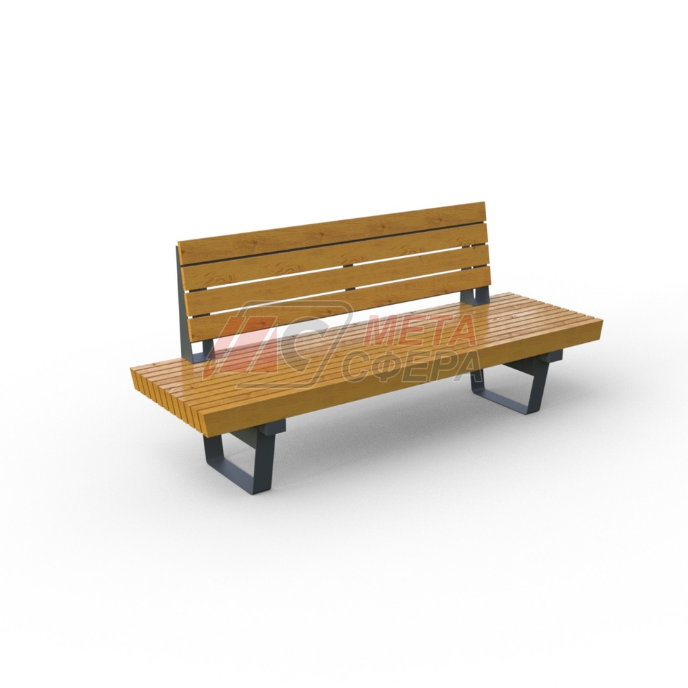 Скамейка Rail Road 02 продольная