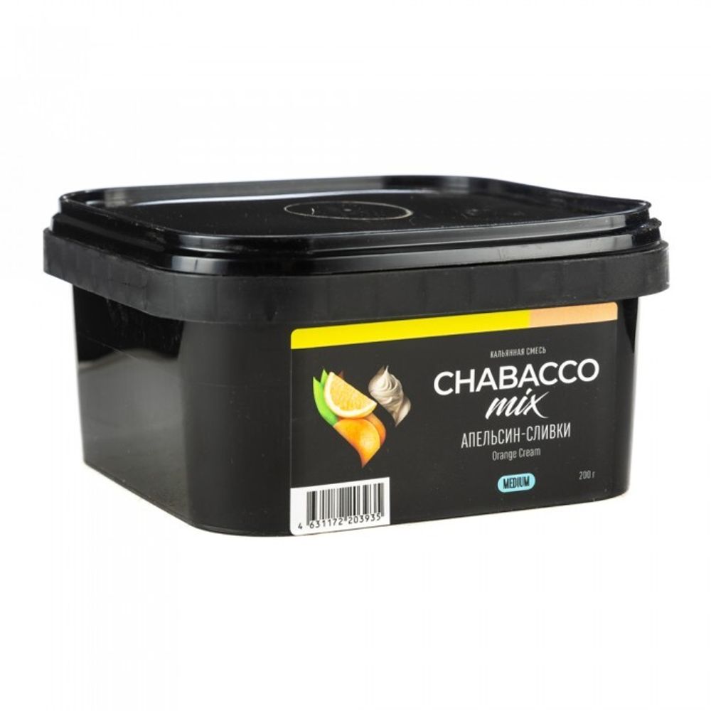 Chabacco Апельсин сливки 200г