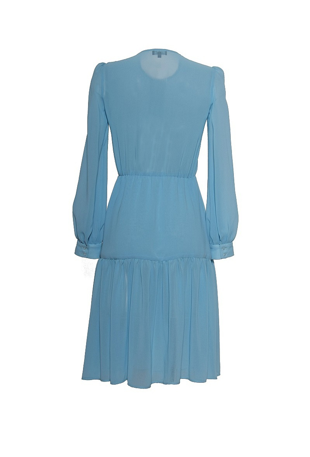 Платье c длинными рукавами на манжетах 29-15SS