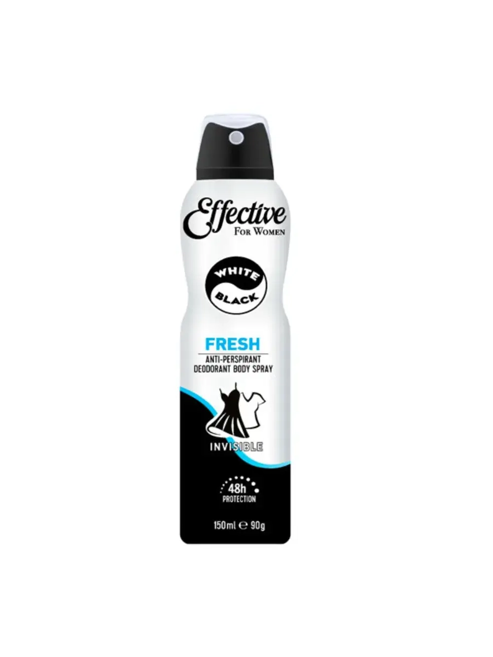 Антиперспирант для женщин EFFECTIVE 150ML Fresh