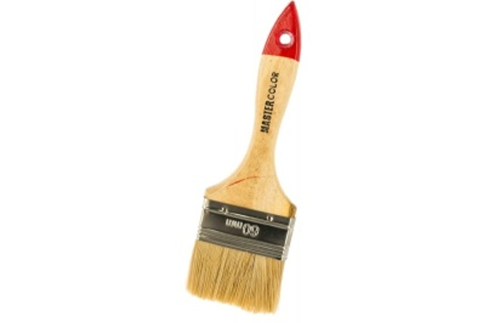 Кисть флейцевая натур щетина 55% топс лакиров ручка ширина 60мм