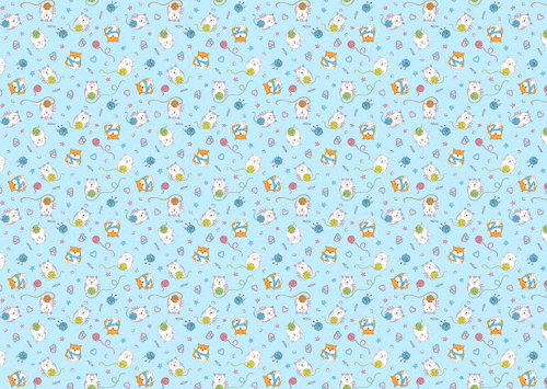 Ситец 95 см 21255-2 Мурзики