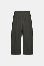Брюки с широкими штанинами из коллекции ZW - ZARA