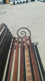 Скамейка "Большой Вензель" 2.0 метра