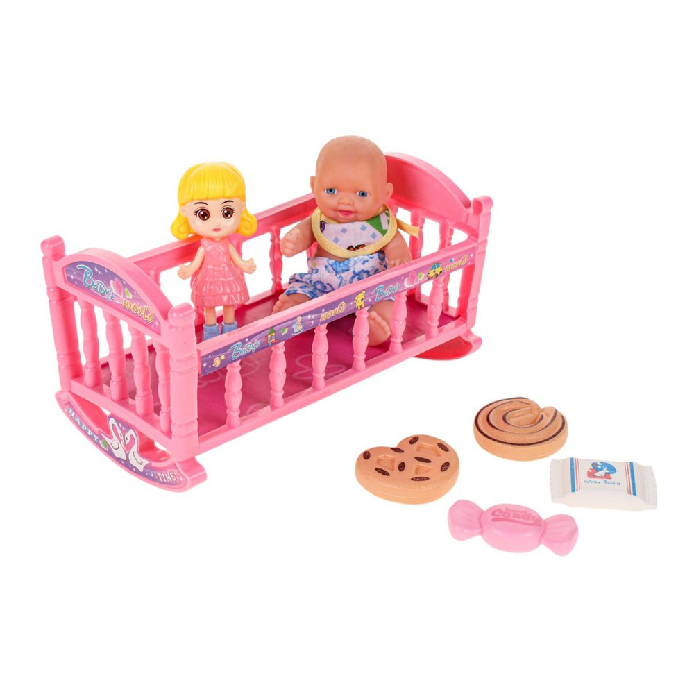 Пупс с аксесс., пакет 0812-199