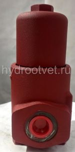 WKDFBN/HC60G10D1.1/-L24 - Напорный фильтр гидравлический одинарный модели DF тонкость фильтрации 10 мкм, типоразмер 60, вид присоединения: резьба G1/2, материал корпуса - чугун, рабочее давление до 420 бар, визуально-электрический (лампа с напряжением 24В) индикатор загрязнения