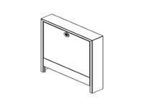 Шкаф REHAU коллекторный приставной тип AP 130/1005, белый