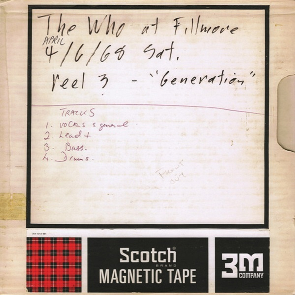 The Who / Live At The Fillmore East 1968 (3LP)